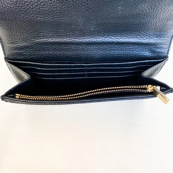 Tory Burch Black Leather Wallet 🖤 - Picture 5 of 6